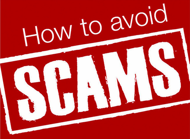 How To Avoit Scams